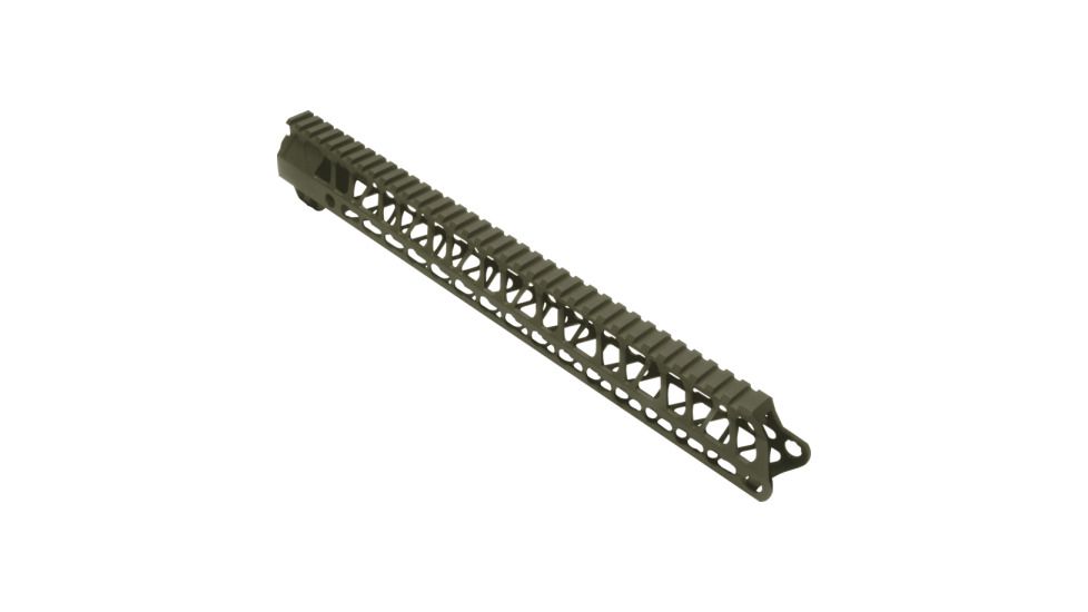 Timber Creek Enforcer AR15 Keymod Hand Guard, OD Green, 15in, K E15 HG OD