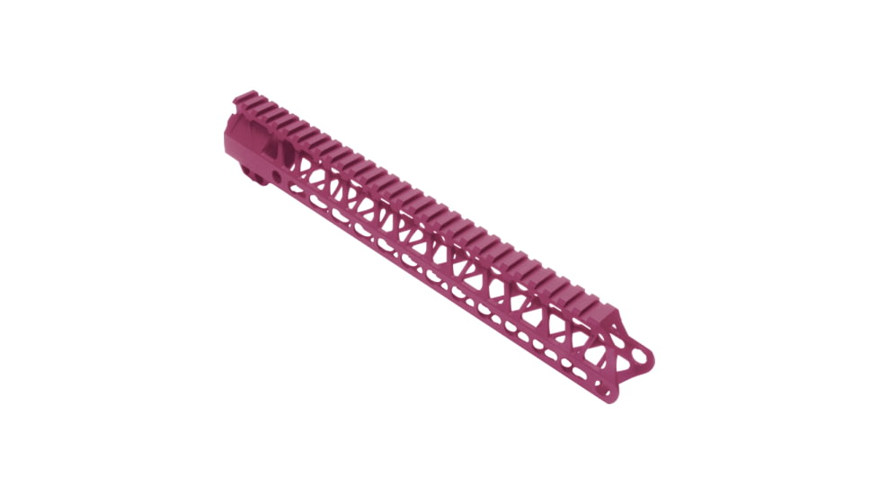 Timber Creek Enforcer AR15 Keymod Hand Guard, Pink, 13in, K E13 HG P