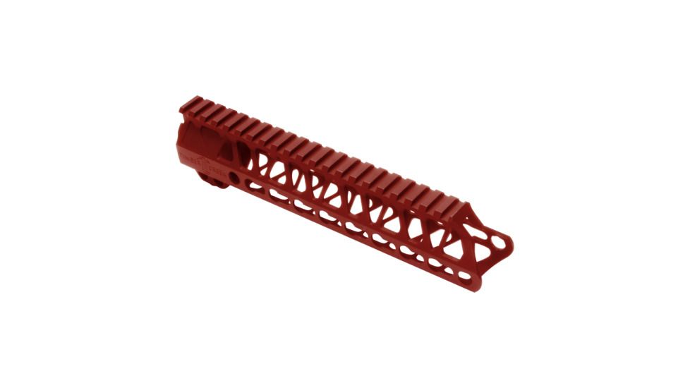 Timber Creek Enforcer AR15 Keymod Hand Guard, Red, 9in, K E9 HG R