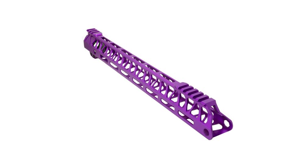 Timber Creek Enforcer Ultra Light Handguard, M-LOK, 15in, Purple, M UL E15 HG PPA