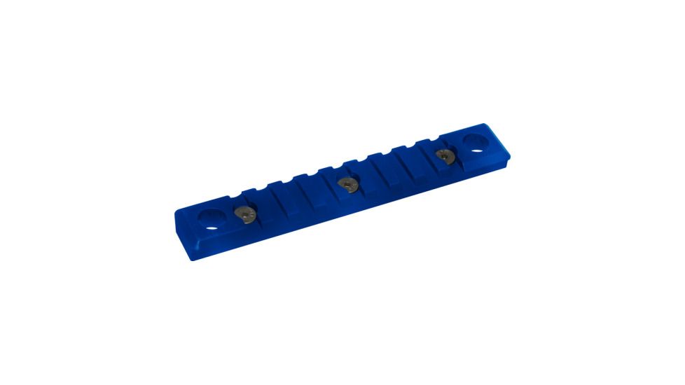 Timber Creek Keymod 9 Slot Quick Disconnect Picatinny Rail, Blue, K 9S QD PR B