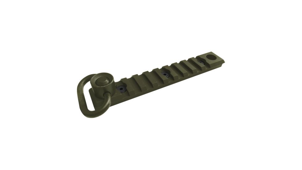 Timber Creek Keymod 9 Slot Quick Disconnect Picatinny Rail Combo, OD Green, K 9S QD PRC OD