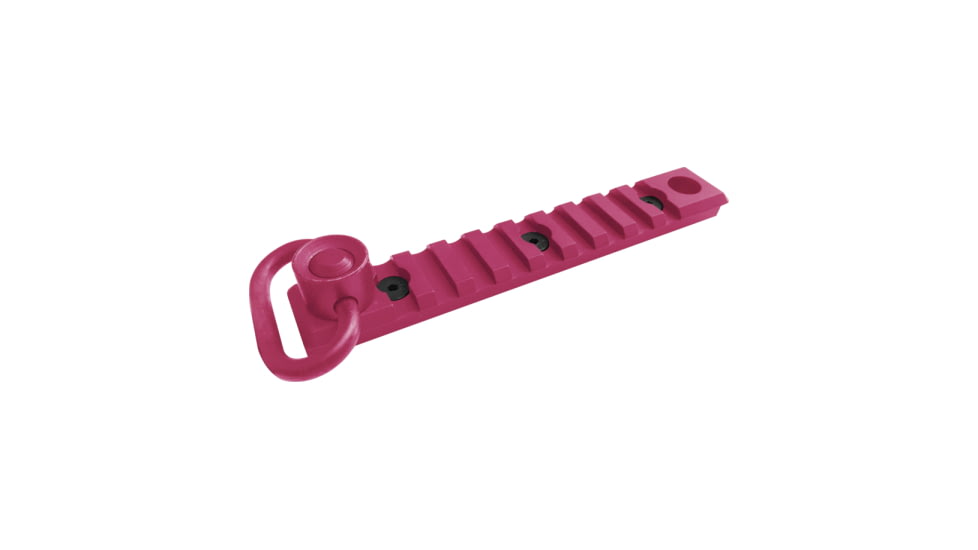Timber Creek Keymod 9 Slot Quick Disconnect Picatinny Rail Combo, Pink, K 9S QD PRC P