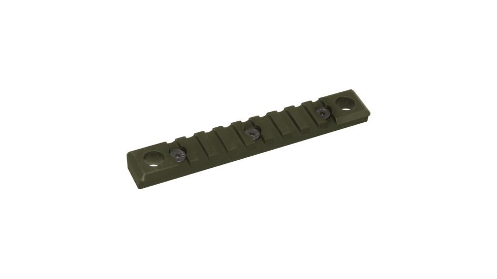 Timber Creek Keymod 9 Slot Quick Disconnect Picatinny Rail, OD Green, K 9S QD PR OD
