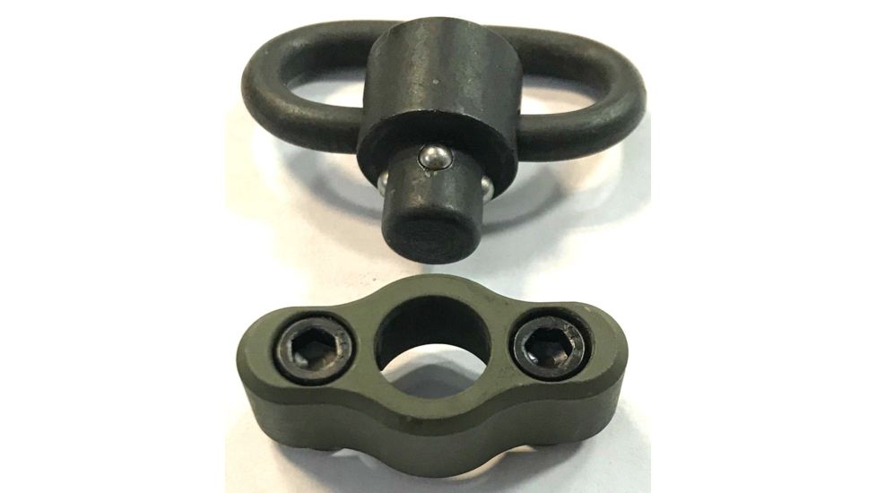 Timber Creek Keymod Quick Disconnect Mounting Point Combo, OD Green, Standard, K QD MPC OD