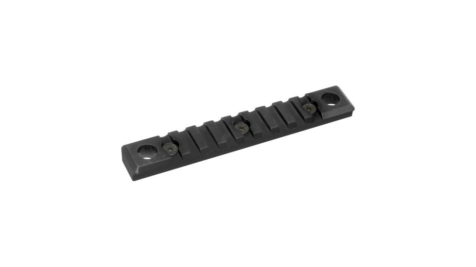 Timber Creek M-Lok 9 Slot Quick Disconnect Picatinny Rail, Black, M 9S QD PR BL
