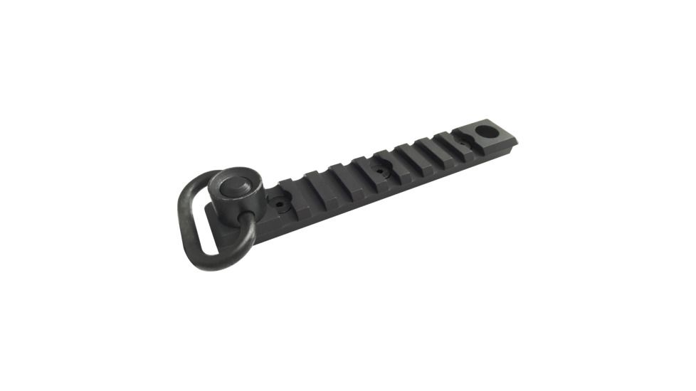 Timber Creek M-Lok 9 Slot Quick Disconnect Picatinny Rail Combo, Urban Grey, M 9S QD PRC UG