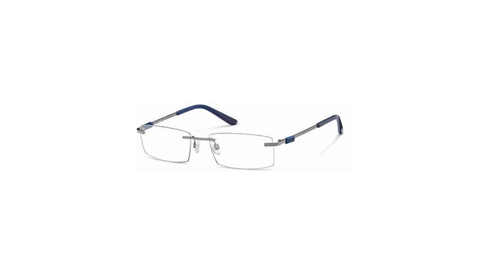Timberland TB1216 Eyeglass Frames - Shiny Light Ruthenium Frame Color