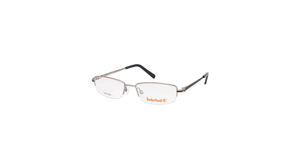 Timberland TB1525 Eyeglass Frames - Shiny Gun Metal Frame Color