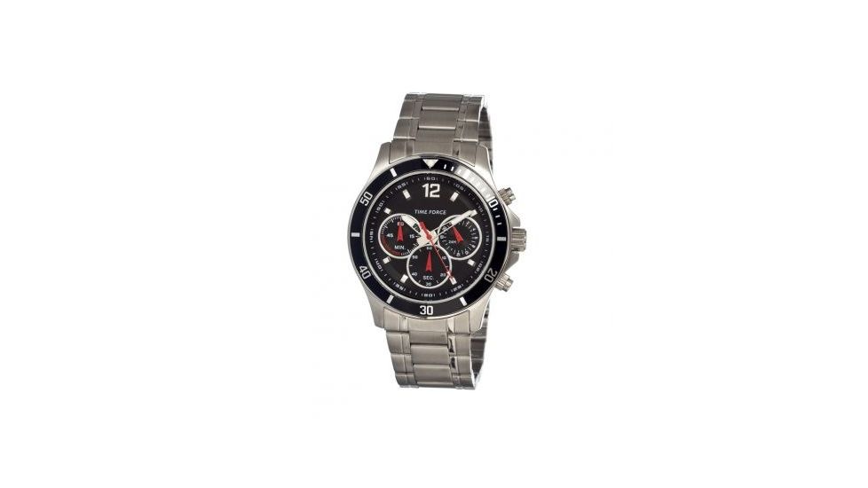 Timeforce Infinity Mens Watch, Black Dial, 42mm Case Diameter TMFTF6001