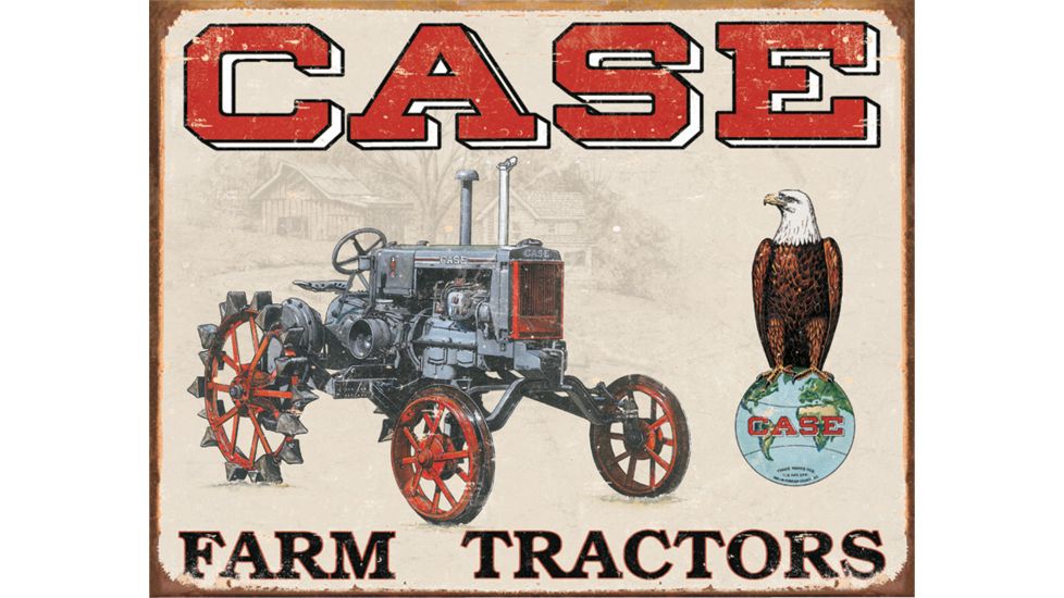 Tin Signs Case Tractor Tin Sign TSN1230
