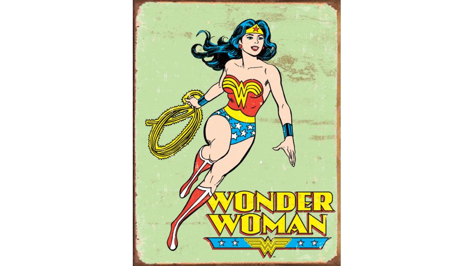 Tin Signs Wonder Woman Retro Tin Sign TSN1642