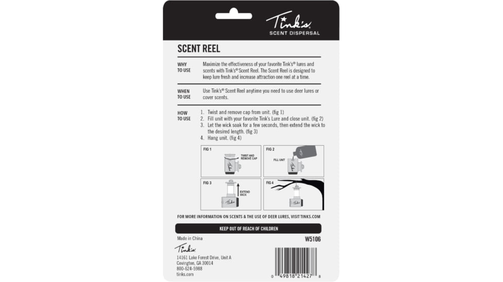 Tinks Scent Reel 10in Wick, W5106