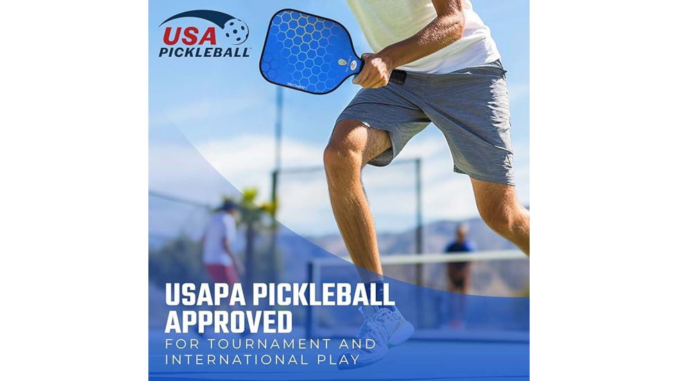 Tkg Sports Fiberglass Pickleball Set W/carry Bag