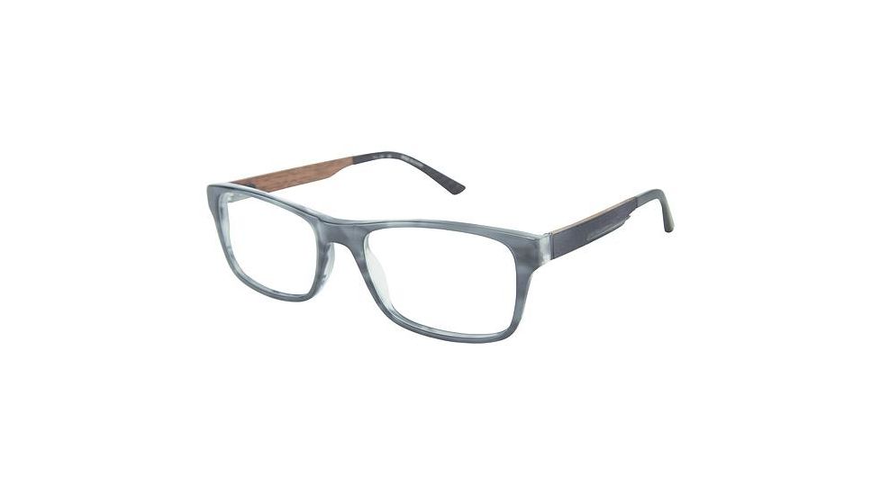 TLG 003 Eyeglass Frames - Frame Grey Tortoise, Size 55/19mm LYNU00303