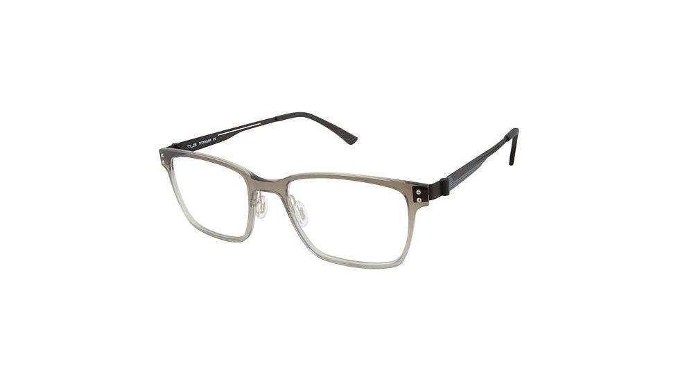 TLG NU030 Bifocal Prescription Eyeglasses - Frame SMOKE FADE, Size 51/20mm LYNU03002