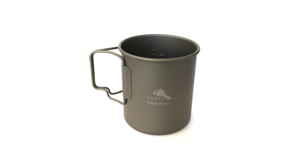 TOAKS Titanium 450ml Cup, Grey, CUP-450