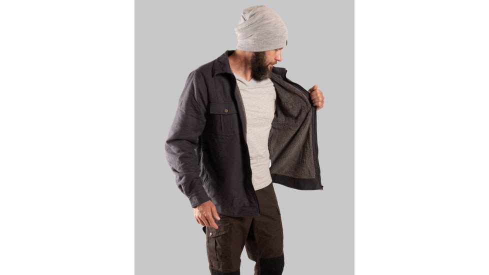 TOBE Outerwear Padre Overshirt - Mens, Gray, S, 310722-501-003