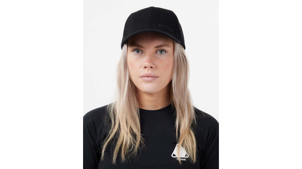 TOBE Outerwear Pila Ball Cap, Black, One Size, 250123-001-111