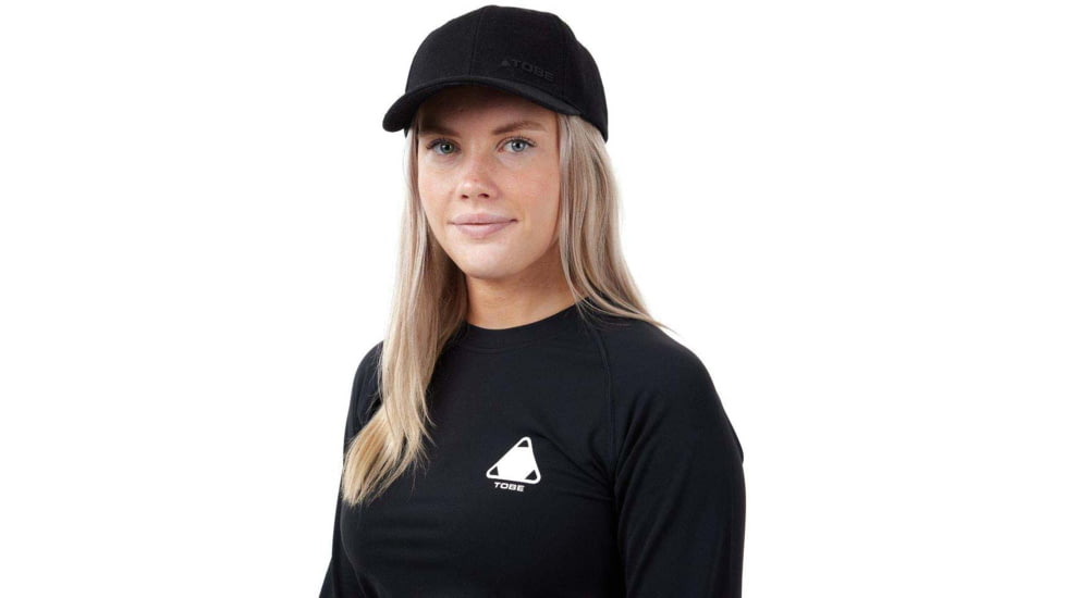 TOBE Outerwear Pila Ball Cap, Black, One Size, 250123-001-111