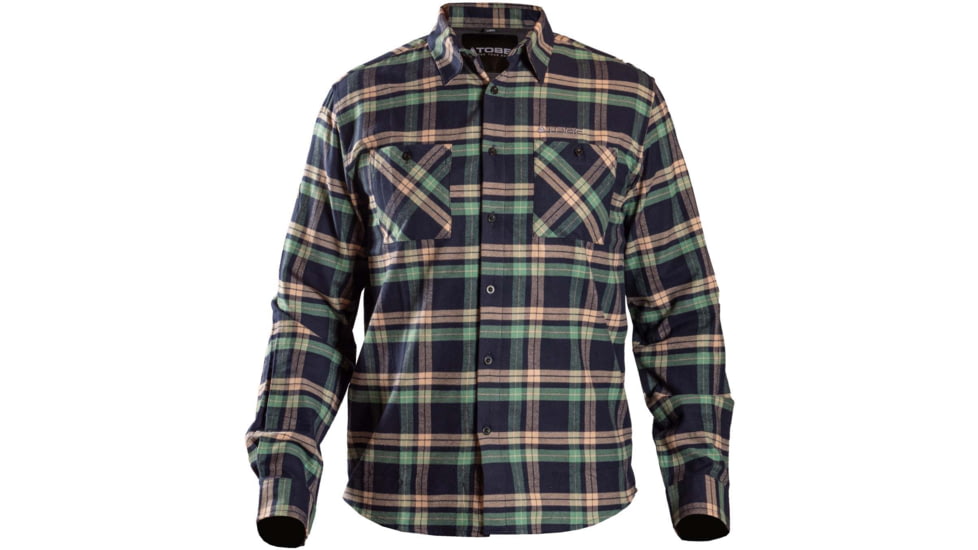 TOBE Outerwear Sonora Shirt - Mens, Black/Green, 2XS, 310922-504-001