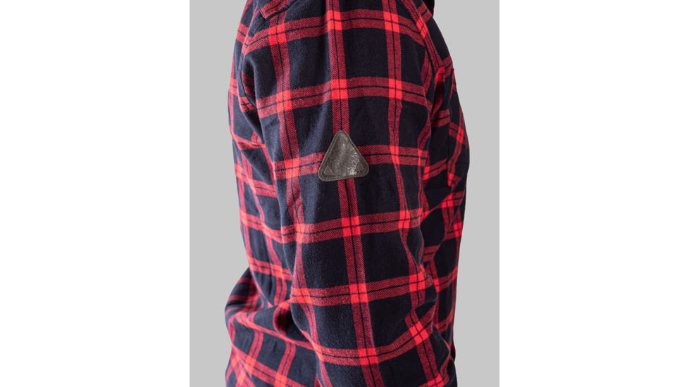 TOBE Outerwear Sonora Shirt - Mens, Red/Navy, M, 310922-501-004