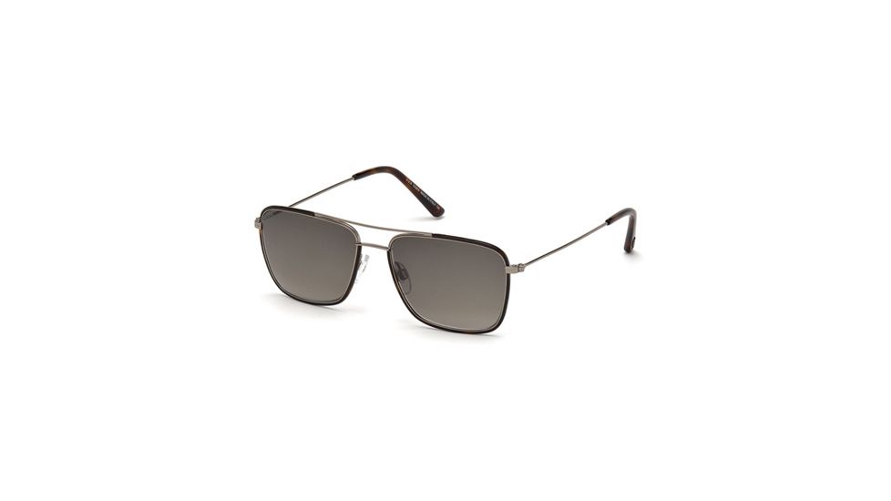 Tod's TO0158 Sunglasses - Dark Havana Frame Color