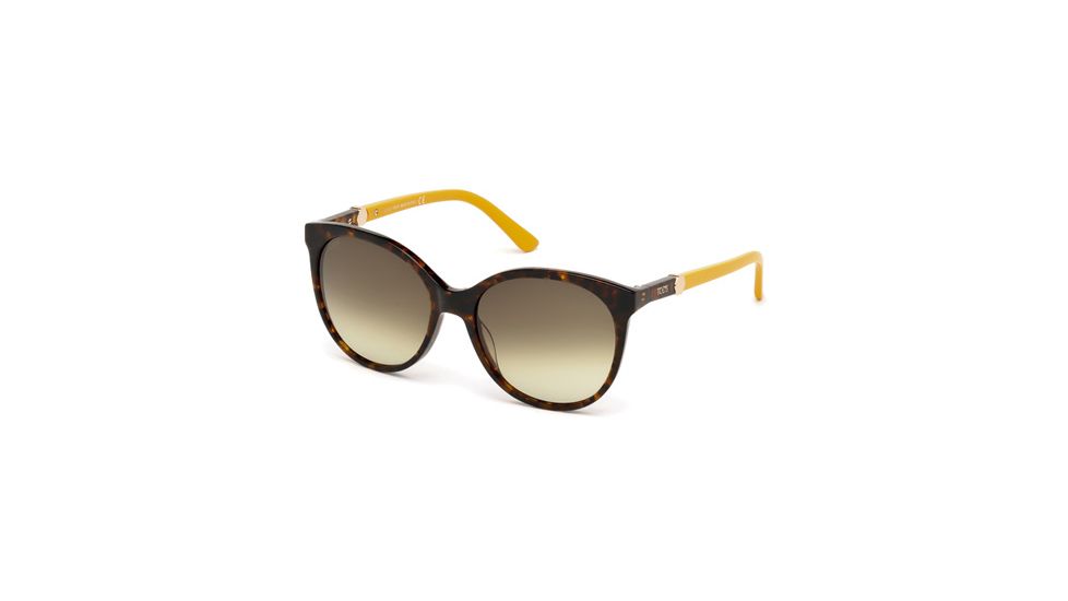 Tod's TO0174 Sunglasses - Dark Havana Frame Color