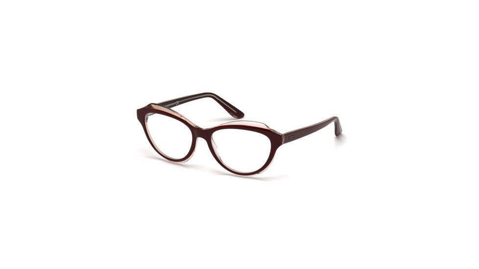 Tod's TO5132 Eyeglass Frames - Bordeaux Frame Color