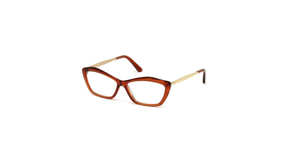 Tod's TO5141 Eyeglass Frames - Shiny Orange Frame Color