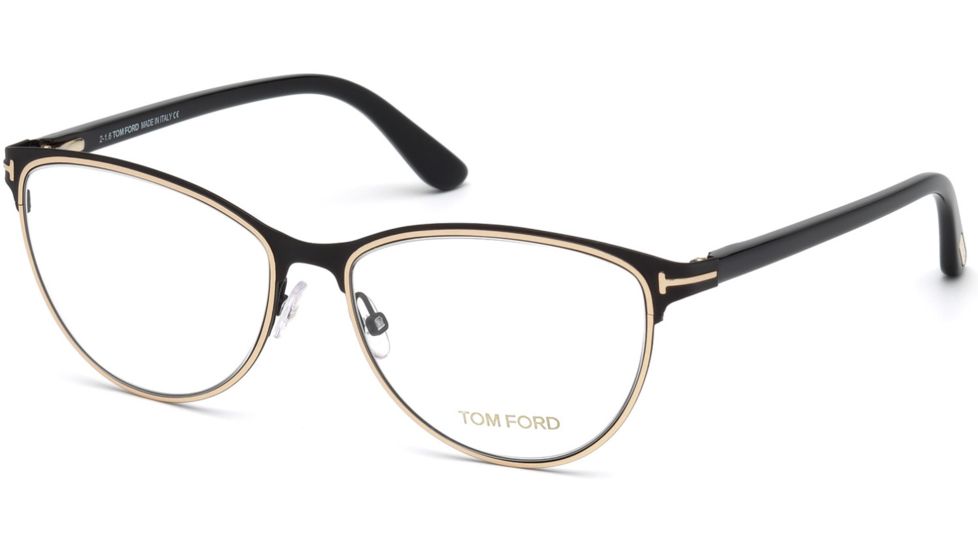 Tom Ford FT5420 Eyeglass Frames - Black Frame Color