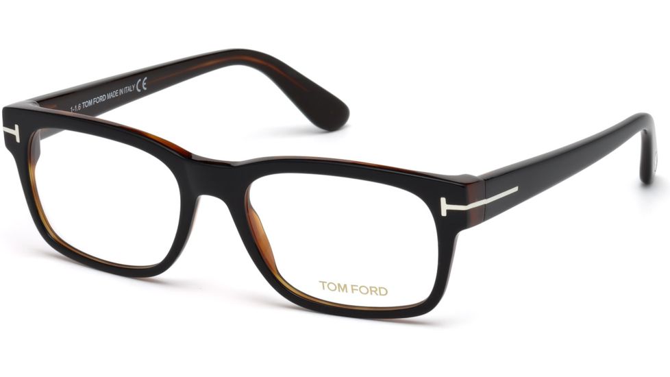 Tom Ford FT5432 Eyeglass Frames - Black Frame Color