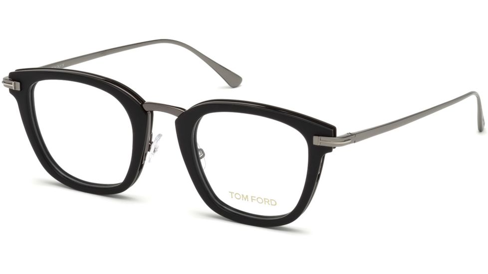 Tom Ford FT5496 Eyeglass Frames - Black Frame Color