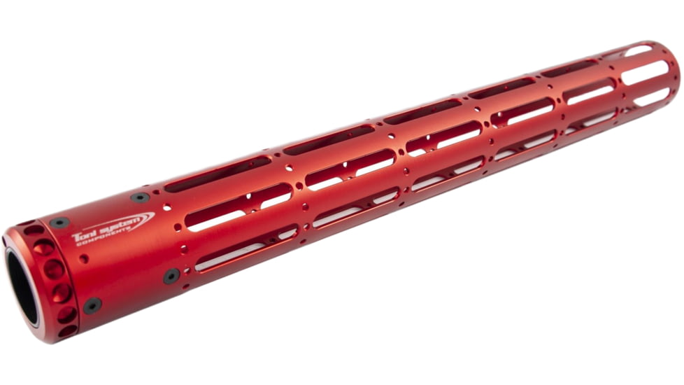 Toni System Handguard 6 Slots - Length 435mm, Red, RM6N-RE