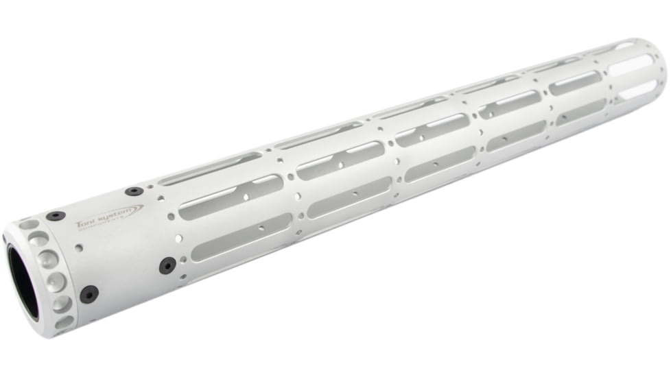 Toni System Handguard 6 Slots - Length 435mm, Silver, RM6N-SI