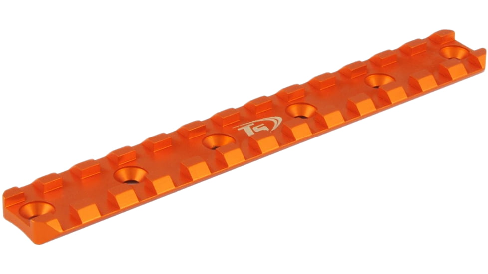 Toni System Picatinny Short 6 Holes - Length 135mm, Distance 25mm for Adc Handguard, Orange, PICM6N-OR