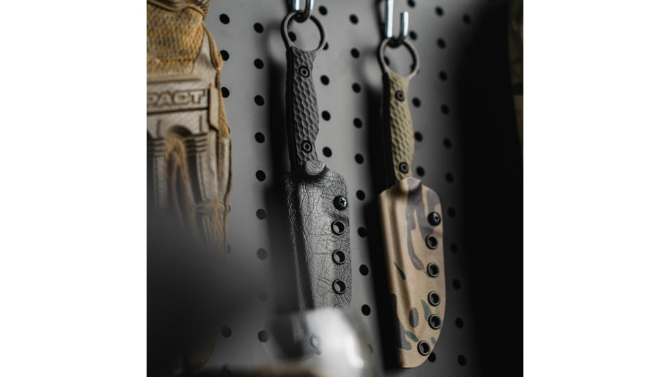 Toor Knives Anaconda Fixed Blade Knife, 3.75in, CPM S35VN Steel, G10 Handle, Covert Green, Anaconda-Covert Green