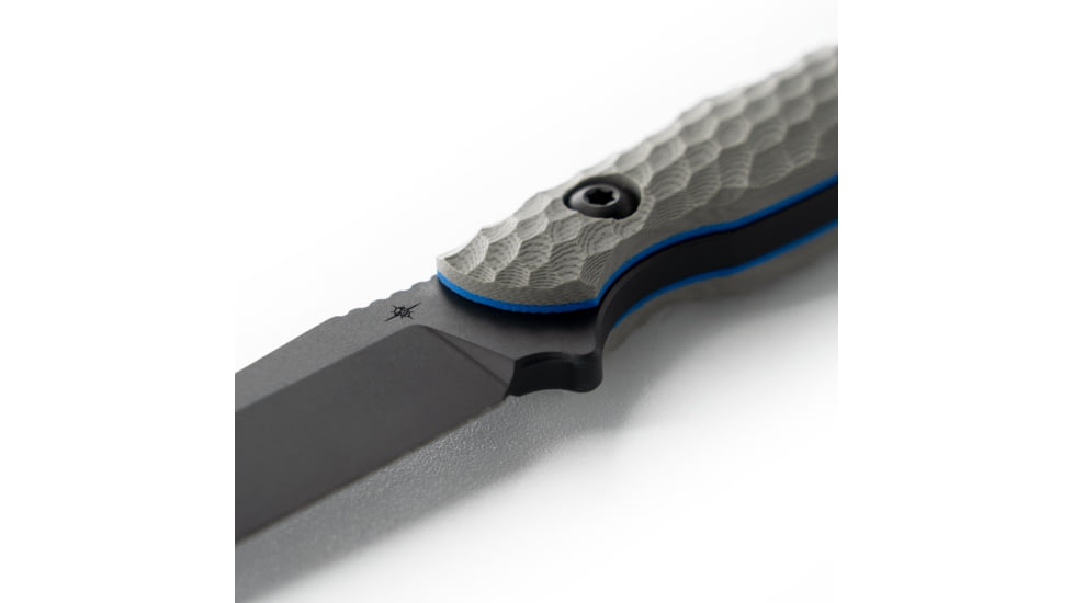 Toor Knives Anaconda Fixed Blade Knife, 3.75in, CPM S35VN Steel, G10 Handle, Stealth, Anaconda-Stealth