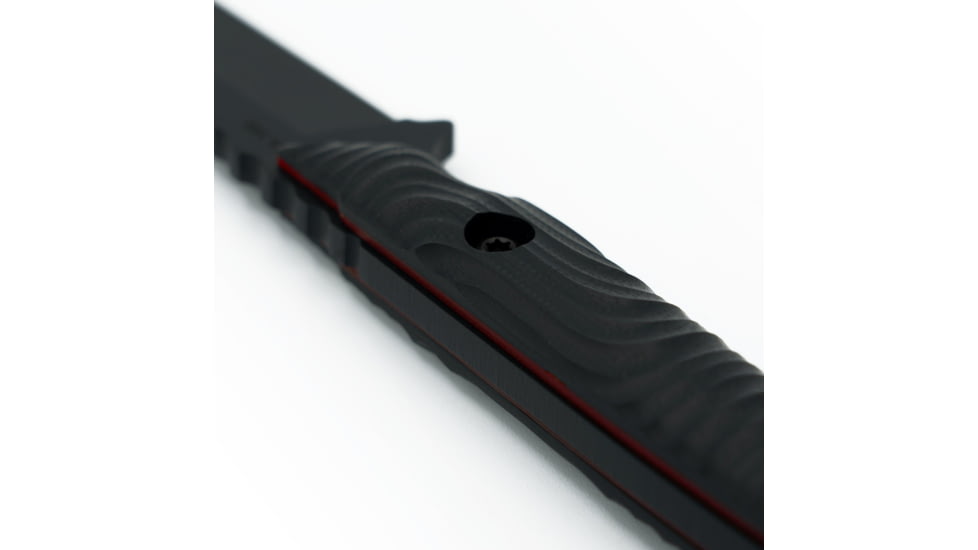 Toor Knives Kingpin Fixed Blade Knives, 4.0in, Steel CPM 3V, G10, Red, G10 Kingpin-Red