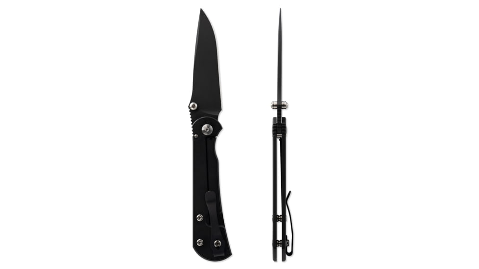 Toor Knives Merchant 2.0 FL35S Folding Knife, 3.75in, Steel CPM S35VN, 6AL-4V Titanium Handle, Carbon, Merchant 2.0 S-Carbon