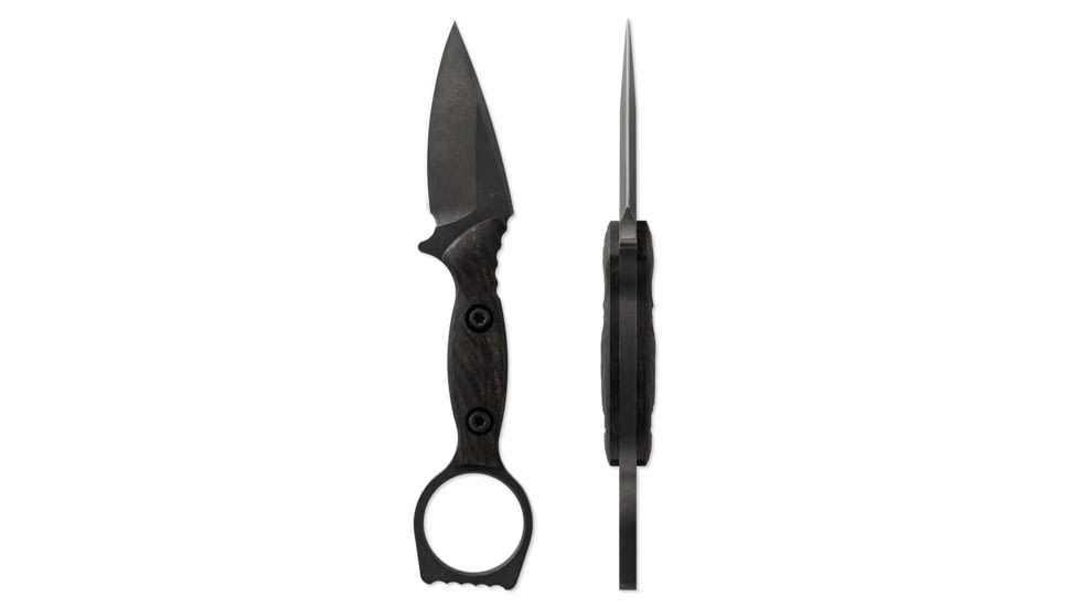 Toor Knives Viper Fixed Blade Knife, 2.625in, D2 Steel, G10 Handle, Outlaw, Viper-Outlaw