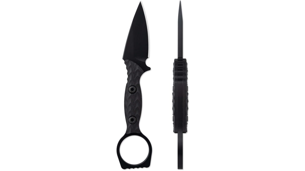 Toor Knives Viper Fixed Blade Knife, 2.625in, Steel CPM 154, G10, Shadow Black, Viper-Shadow-Black