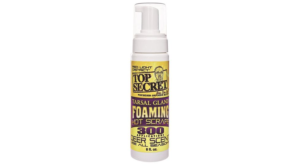 Top Secret Tarsal Gland Foam Deer Scent, Yellow, 8 oz. TS1008F-PDQ