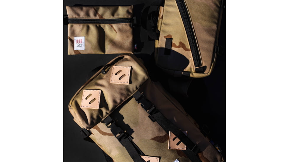 Topo Designs Accessory Bag, 3 Day Desert Camo, 4936824389685