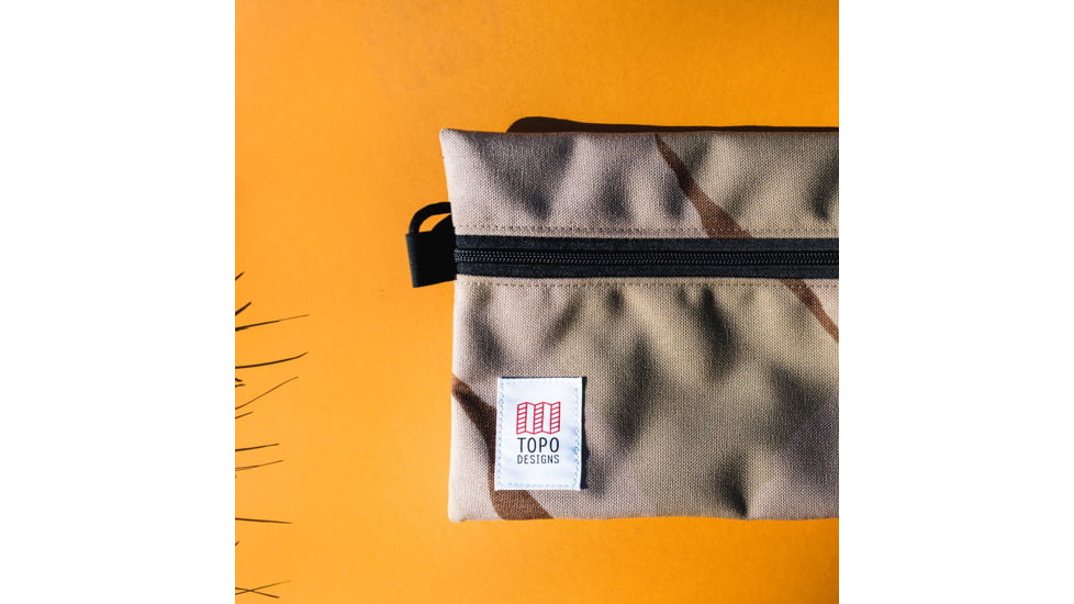 Topo Designs Accessory Bag, 3 Day Desert Camo, 4936824389685