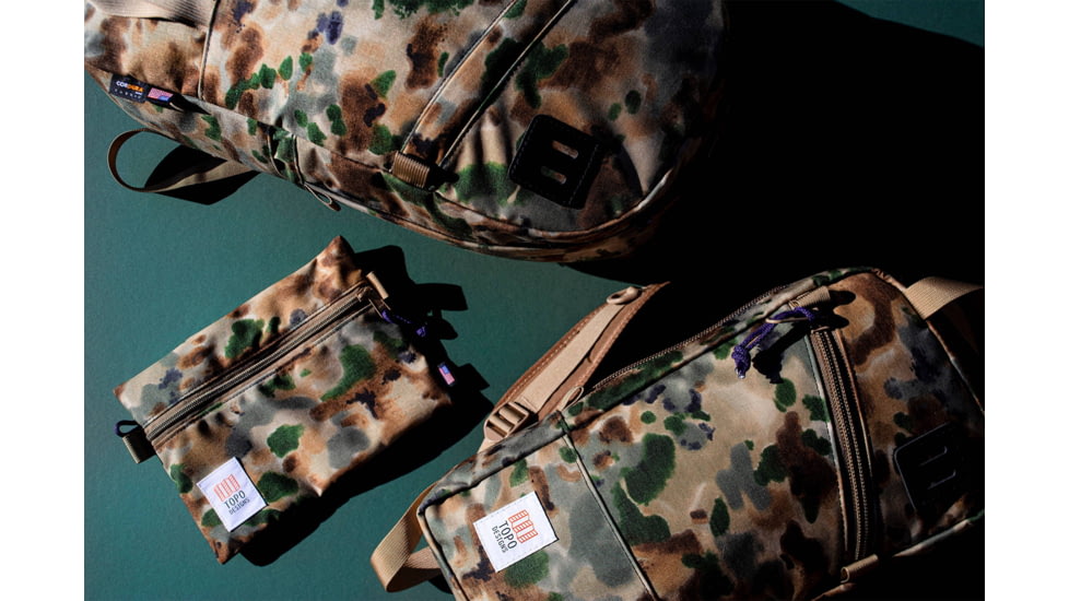Topo Designs Accessory Bag, Covert Transitional Camo, Cordura, 4884447526965