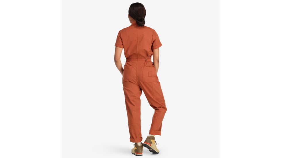 Topo Designs Dirt Coverall - Women's, Extra Small, Brick, 6901365801013