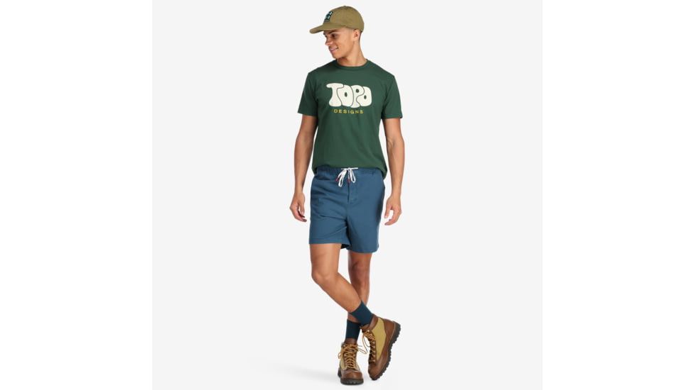 Topo Designs Dirt Shorts - Mens, Pond Blue, 5027425550389