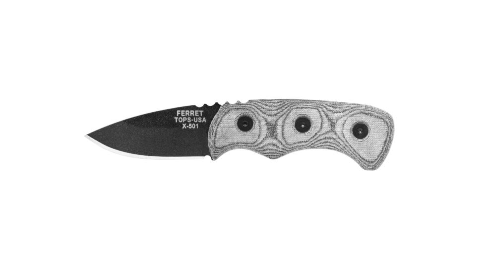 Tops Knives Ferret Fixed Blade Knife TPFBHP01