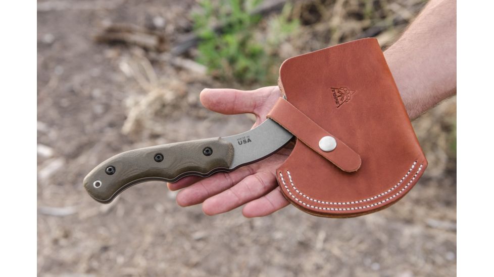 Tops Knives Grandpas Ax, Brown Handle GRAX-02